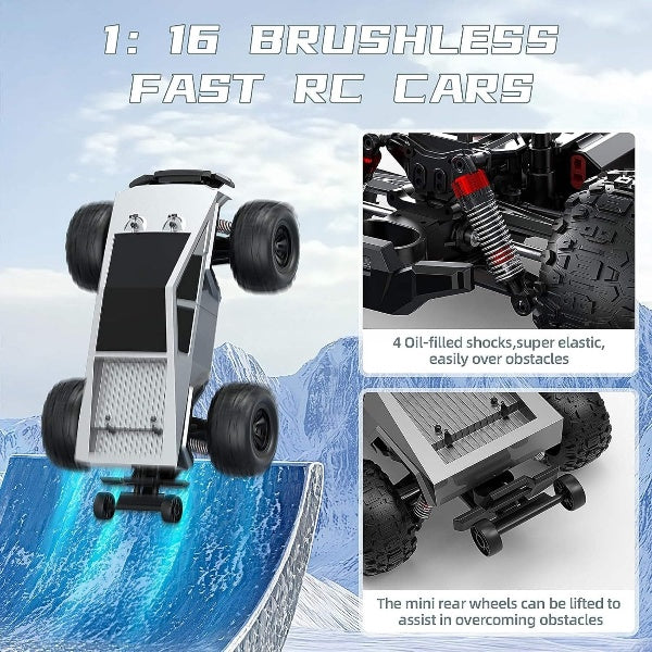 Fjernstyret Monster Truck 1:16 brushless