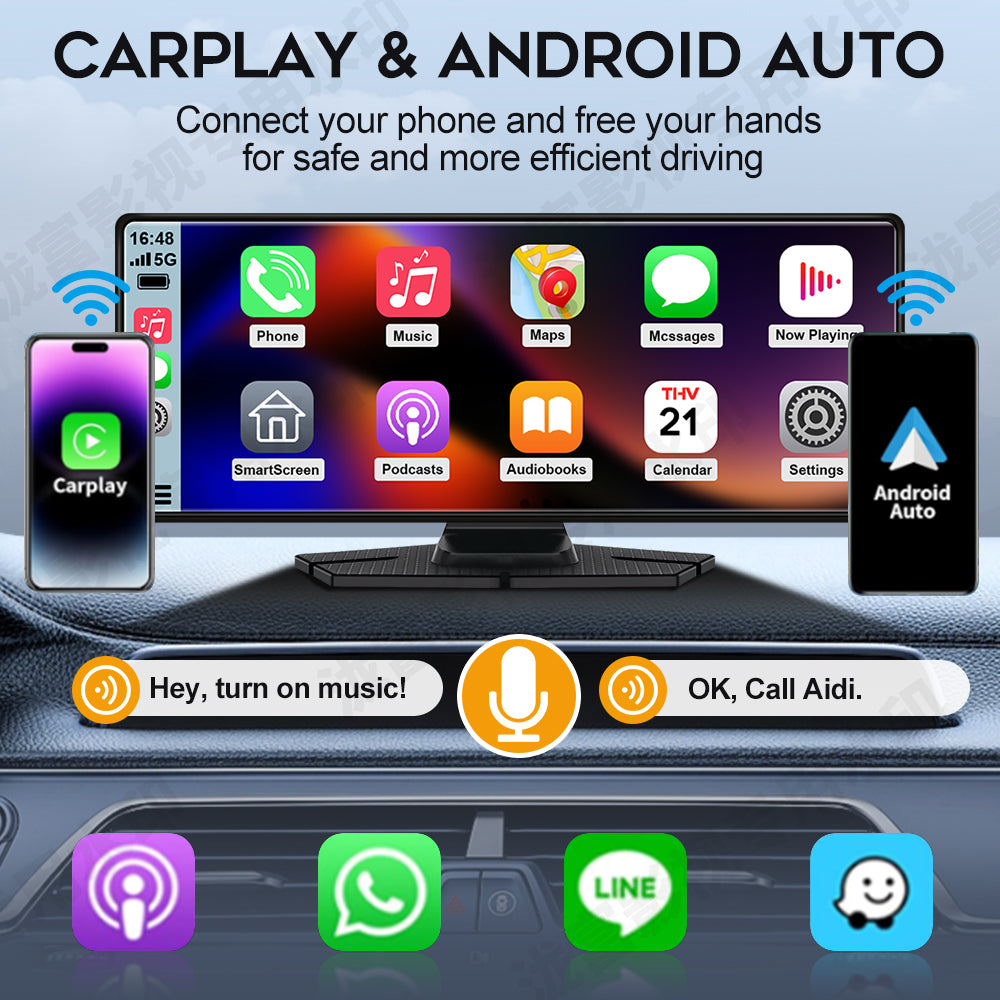 Carplay skærm